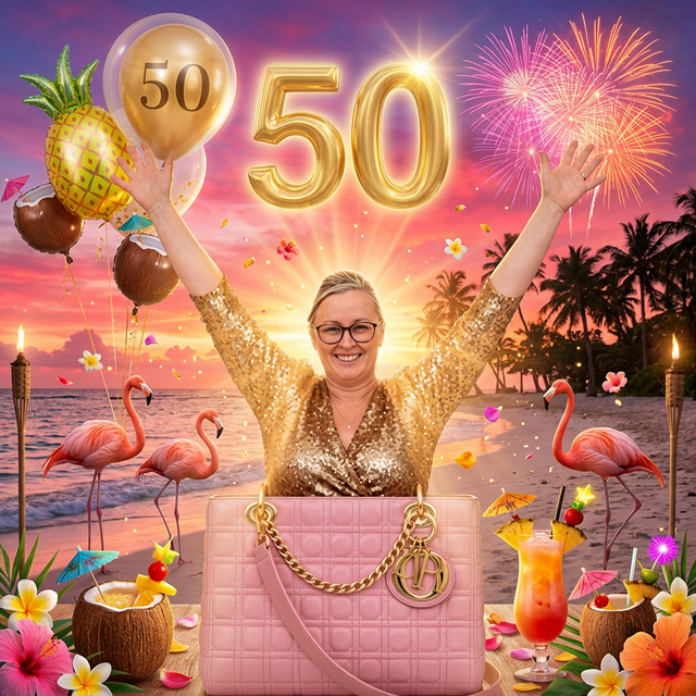 Sandrine fête ses 50 ans